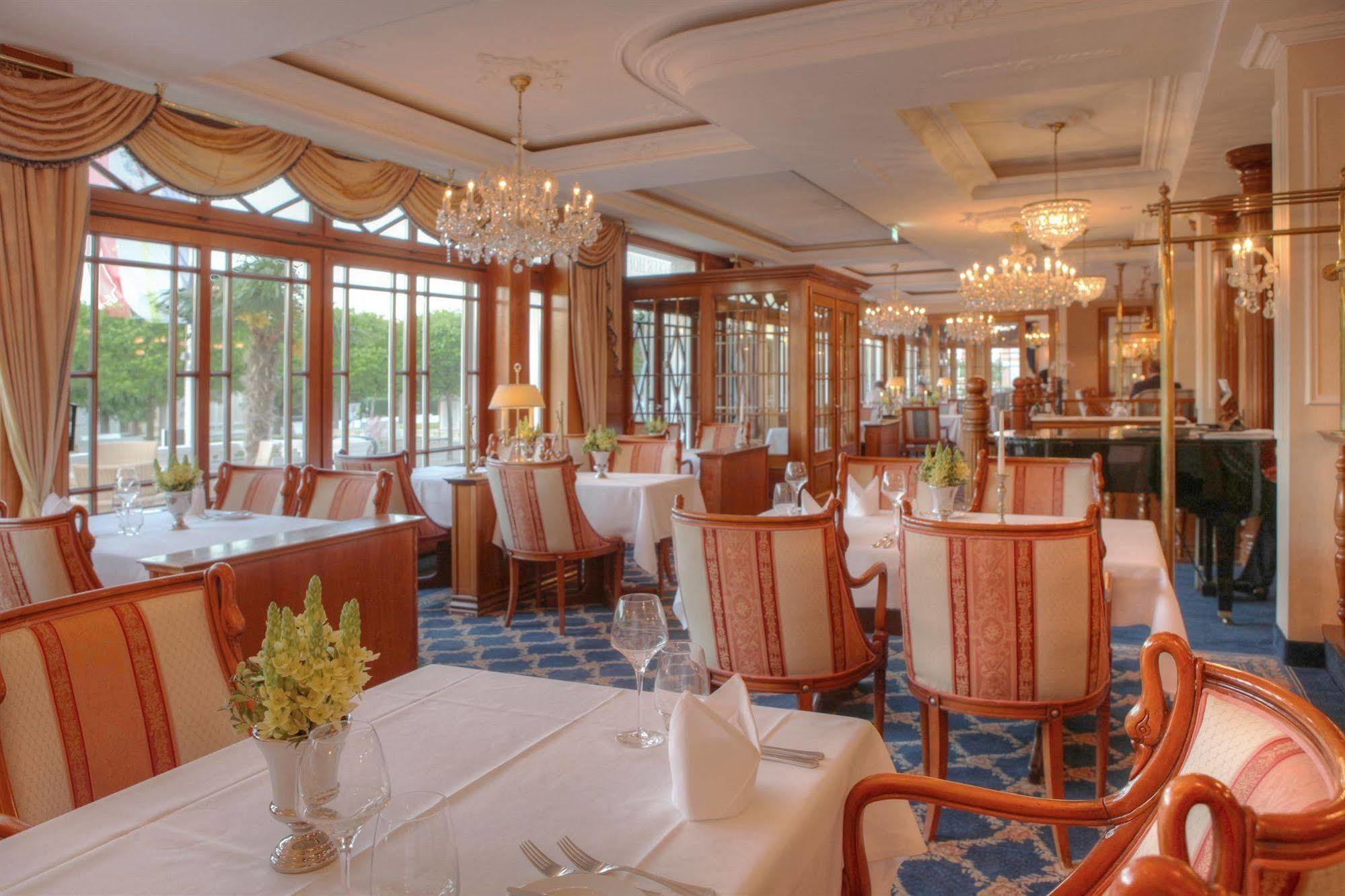 Seetelhotel Ahlbecker Hof Heringsdorf  Eksteriør billede The restaurant